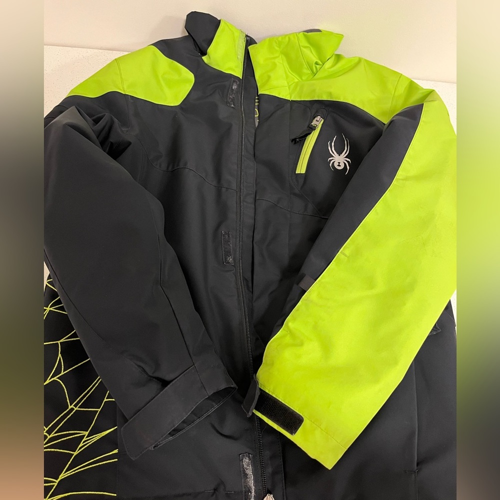 Green and Black Spider Jacket